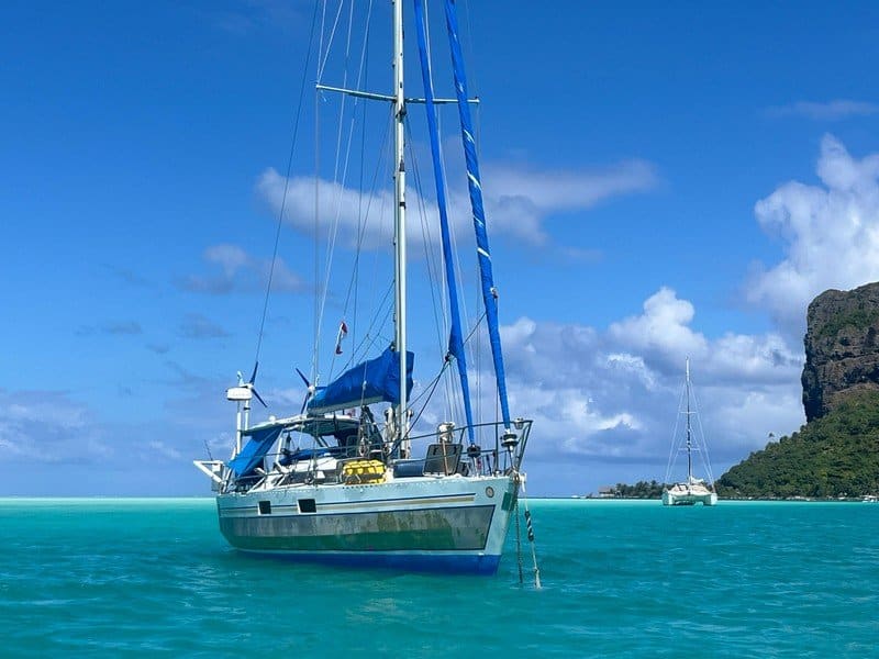 Ovni 43 aluminium centreboard for sale in Tahiti